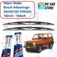 ราคา Bosch Advantage Wiper Daihatsu Feroza 18 นิ้ว-18 นิ้ว Original Smooth Rubber Anti-Scratch ทนทาน PnP Daihatsu (56610135361)