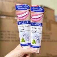 ราคา ‼️1แถม1‼️ ยาสีฟัน สปาร์คเคิล ไวท์ Sparkle White Fresh Icy Freeze 100 g. (28605191202)