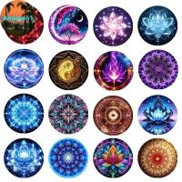 ราคา Annasun 16 รูปแบบ Mandala Projection โคมไฟ Moon Cherry Blossom Night Light USB ชาร์จ Touch Control โคมไฟตกแต่งสําหรับงานปาร์ตี้หน้าแรก TH (53160078765)