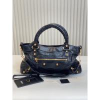 ราคา balenciaga city สีดำ หมุดทอง ของแท้มือสอง (26351156712)