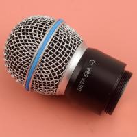 ราคา 1 PC ไมโครโฟนไร้สายหัวไมค์แคปซูล Fit สําหรับ Shure BETA58/58A (27266841636)