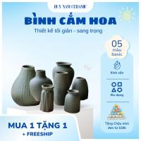 ราคา แจกันจัดดอกไม้เคลือบสีเขียวมอส _Combo of HUY NAM แจกันขนาดมินิ_ มีเอกลักษณ์และทนทาน_สีต่างๆ (46060431056)
