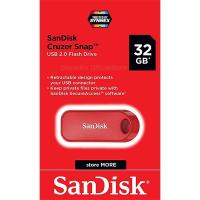 ราคา SanDisk Flash Drive Cruzer Snap USB 2.0 32GB Red (SDCZ62_032G_G35R) แฟลชไดร์ฟ แซนดิส สำรองข้อมูล โดย Synnex ประกัน 5 ปี (5020992094)