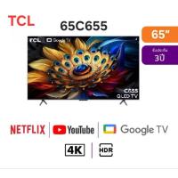 ราคา ทีวี TCL ขนาด 65 นิ้ว รุ่น 65C655 (65") QLED PRO Google TV 4Kประกันศูนย์ 3 ปี เมื่อลงทะเบียน (50362225519)