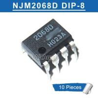 ราคา 10pcs JRC2068D DIP-8 2068D DIP JRC2068 NJM2068 DIP8 Dual Operational Amplifier ใหม่เดิม (43268632935)