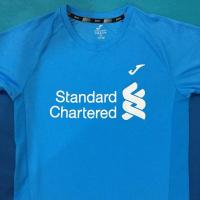 ราคา (ของแท้ พร้อมส่ง) เสื้อวิ่ง Joma สีฟ้า Taipei Marathon 2018 (2345244642)