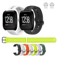 ราคา สายรัดซิลิโคนสําหรับเล่นกีฬา 22 มม. สําหรับ Fitbit Versa 2 / Versa Lite / Versa 1/ SE (47112213114)