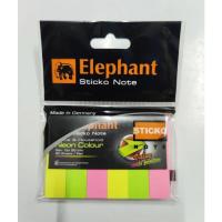 ราคา โพสต์อิท Sticko Note Neon Colour ตราช้าง Elephant (13980859121)