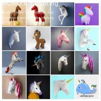 ราคา MO V2 Creative กระดาษสามมิติรุ่นยูนิคอร์นม้ากระดาษบ้านแขวนผนังตกแต่งผนัง Handmade Origami DIY รุ่นสร้างสรรค์ D6 (50000876658)