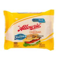 ราคา อลาวรี่เชดด้าชีสแบบอบ 12สไลด์ 250กรัม Allowrie Cheddar Roast Cheese 12Sliced 250g. [หมายเลขบาร์โค้ด 8850332311013 ] (54510296579)