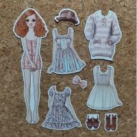 ราคา Paper Doll 02 แต่งตัวตุ๊กตาแม่เหล็กยาง / แต่งตัวตุ๊กตากระดาษ / แม่เหล็กติดตู้เย็น / แต่งตัวตุ๊กตา / ตุ๊กตาแม่เหล็ก (8880610170)