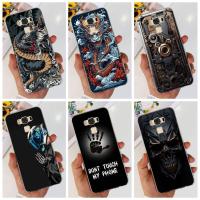 ราคา Asus ZenFone 3 Max ZC553KL แฟชั่นมังกรโลหะรูปแบบปลอก Asus_X00DD X00DDA X00DDB 5.5 นิ้วซิลิโคนอ่อนนุ่ม TPU เคสโทรศัพท์ (29955850427)