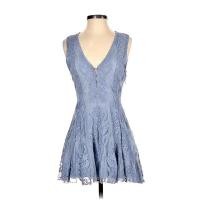 ราคา เดรสลูกไม้สีฟ้า ชุดไปทะเล เดรสซีทรู mushroom dress เดรสแบรนด์เนม free people (16601979359)