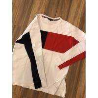 ราคา tommy hilfiger sweater sizeM มือสองของแท้!! (6651296400)