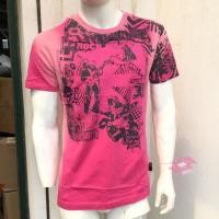 ราคา LOTTO LOTTO Men Retro Distressed ROCK กีฬาลําลองเสื้อยืดแขนสั้นผ้าฝ้ายแท้ (50061607241)