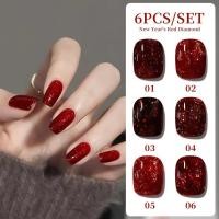 ราคา J79 เล็บปลอม เล็บเจล เล็บ สีแฟลช ชุดทําเล็บ สีแฟลชสีเจล ทําเล็บ สีกากเพชร (28736278790)