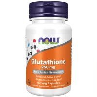 ราคา Reduced Glutathione 250mg 60 Veggie Caps NOW Supplement Antioxidant Detoxification Vegan Health Care Pills (51861705003)