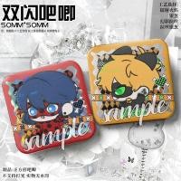 ราคา Miracle Girl Ladybug Radi Black Cat Noelle Double Flash Valley Badge Aijun Marina Square Bar ของขวัญ aq7.24 (48014784396)