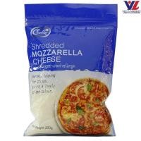 ราคา [8851686000653] Caroline Shredded Mozzarella Cheese 200G แคโรไลน์ มอสซาเรลล่าชีสชนิดขูด (49911267337)