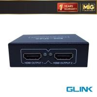 ราคา GLINK HDMI SPLITTER 1:2 จอ รุ่น GLSP-012 กล่องแยกสัญญาณ HDMI เข้า 1 ออก 2 จอ รองรับ Full HD 1080P / 4K / 3D ประกัน 1 ปี (21282543711)