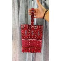 ราคา กระเป๋าผ้าฝ้ายลายไทย (22373264285)