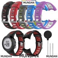 ราคา MUNDAN สายนาฬิกา, สายนาฬิกาสมาร์ทวอทช์, อุปกรณ์เสริมซิลิโคนอ่อนนุ่มสายรัดข้อมือสีคู่สําหรับ SUUNTO Quest M1 M2 M4 M5 M Series (53814064969)
