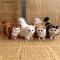 ราคา La ตุ๊กตารูปแมวจำลองน่ารักของเล่นตุ๊กตาแมวปลอมสัตว์สมจริงสำหรับเด็กผู้หญิงวันเกิดของขวัญวันวาเลนไทน์ (56363685524)