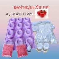ราคา ชุดทำสบู่มะเขือเทศ ชุดสบู่สมุนไพรขนาด 500 กรัม เบสกลีเซอรีนธรรมชาติ (27963604454)