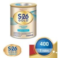 ราคา S26 Gold LF สำหรับเด็กท้องเสีย S-26 GOLD LACTOSE FREE 400 G. #นมแนน NAN (27454980620)
