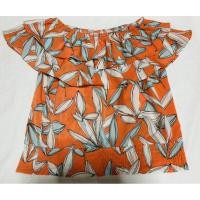 ราคา เสื้อปาดไหล่ ปาดไหล่สีส้มลาย (4964573828)