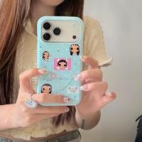ราคา สําหรับ iPhone 17 15 16 PRO MAX กรณีการ์ตูนสีฟ้า Polka Dot Xiaoyu Apple 17promax เคสโทรศัพท์ 17pro สองชั้น iPhone16promax รวมทุกอย่าง iPhone15pro นุ่ม 17 น่ารัก 16 สาว 17PRO 17PROMAX 16PROMAX 15PROMAX