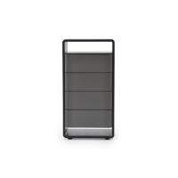 ราคา SB Design Square ตู้สูง รุ่น Wayland สีเทา (60x44x117 ซม.) แบรนด์ POSH ATELIER (25248351907)