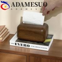 ราคา ADAMESUO กล่องกระดาษตั้งโต๊ะ, Creative Ins สไตล์เลียนแบบลายไม้กล่องกระดาษทิชชู,กล่องกระดาษทิชชูพลาสติก Anti Slip Simple Napkin Dispenser Hotel (48112894279)