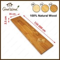 ราคา ชั้นวางของ ไม้สน หนา 25 mm. กว้าง 35 cm. x ยาว 110-200 cm. AA ต่อฟันปลา ไม้สนประสานแผ่น ไม้สนนอก (14098227085)