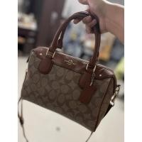 ราคา COACH BAG #หมอนโค้ช มือสอง ขนาด 9" ซิบ YKK แท้ % (22205578562)