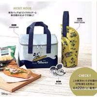 ราคา พร้อมส่ง{ไลฟ์ลด100฿} Disney Mickey Mouse Cooler Bag Set จากนิตยสารญี่ปุ่น เซตกระเป๋าเก็บความร้อน/ความเย็น 2 ใบ (2232783520)