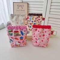 ราคา แมวคิตตี้┊เวลาธรรมชาติ┊ผ้าฝ้ายสไตล์ญี่ปุ่น Handmade Shrrapnel Mouth Gold Bag กระเป๋าเครื่องสําอางถุงเก็บประจําเดือน (46515020751)