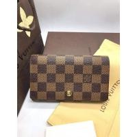ราคา Used LV Damier CA0947 แท้ขนาดกลาง 2 พับ (25520651204)