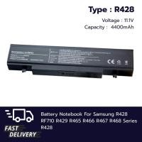 ราคา ( ส่งฟรี ) Samsung Battery แบตเตอรี่ โน๊ตบุ๊ค Samsung R428 RF710 R429 R465 R466 R467 R468 ของใหม่ (378687360)