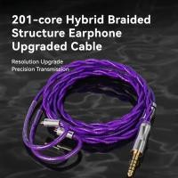 ราคา KBEAR ZiXiao โลหะผสมทองแดงชุบเงินทองแดง Shielding ชั้นอัพเกรดสาย 2Core 2Pin MMCX QDC และ 3.5 มม./4.4 มม. (42920733198)