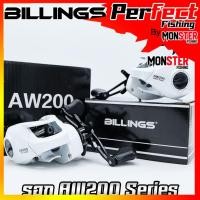 ราคา รอกหยดน้ำ รอกตกปลา AW200 Series By Billings (รอบ 6.3:1 เบรค 8kg.) (21358661915)
