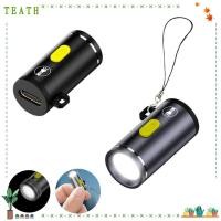 ราคา TEATH ไฟฉายขนาดเล็ก, Type-C พร้อมไฟฉายพวงกุญแจเชือกเส้นเล็ก, ขี่จักรยานแบบพกพา 230 ไฟฉายพกพาความไวสูงแสงกลางแจ้ง (53612985763)