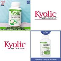 ราคา สารสกัดจากกระเทียม Aged Garlic Extract Cardiovascular Formula 100: 100 or 200 Capsules - Kyolic (4908563648)