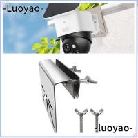 ราคา LUOYAO1 ขายึดติดผนัง, ขายึดรางน้ําเมาท์ช่องโลหะ, ที่วางกล้องติดผนัง Gutter สําหรับ Eufy SoloCam S340/Eufy E30 การติดตั้งกล้องรักษาความปลอดภัย (57814757059)