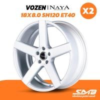 ราคา ล้อแม็กรถ BMW ล้อ NAYA รุ่น VOZEN 18X8.0 5รู120 ET40 ราคาต่อ 2วง (22443528531)
