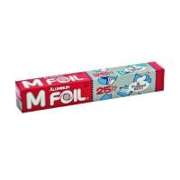 ราคา เอ็มฟอยล์ อลูมิเนียมฟอยล์18นิ้วX25ฟุต M-Foil Alumimum Foil 18"X25' 1Pcs. (56109540787)