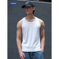 ราคา ดยุค 300ก หนักเกลียวเสื้อกั๊กผู้ชายฤดูร้อนกีฬาฟิตเนสสีขาวแสดงกล้ามเนื้อแขนกุดเสื้อกั๊กเสื้อยืด (49264571202)