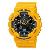 ราคา Casio G-Shock นาฬิกาข้อมือผู้ชาย สายเรซิน รุ่น GA-100A-9A (สีเหลือง) -ของแท้ ประกัน CMG 1 ปี (272059649)
