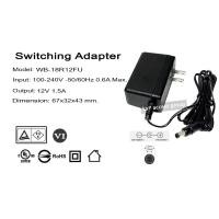 ราคา สายชาร์จ AC Adapter Power DC 12V 1.5A (1500 mA) 18W อะแดปเตอร์ไฟฟ้า Wall Charger (A) APD Brand (43967224760)
