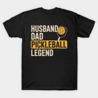 ราคา เสื้อยืด Vintage Husband Dad Pickleball Legend Funny Vintage Father's Day T-Shirt แท้ Cotton 100% (43414996445)